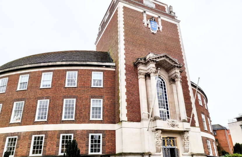 The Guildhall where the decision was made 