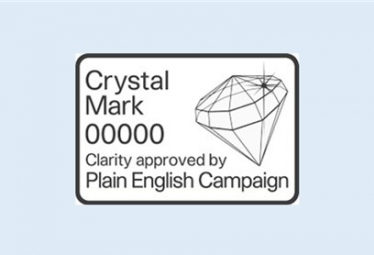 The Plain English Campaign's Crystal Mark